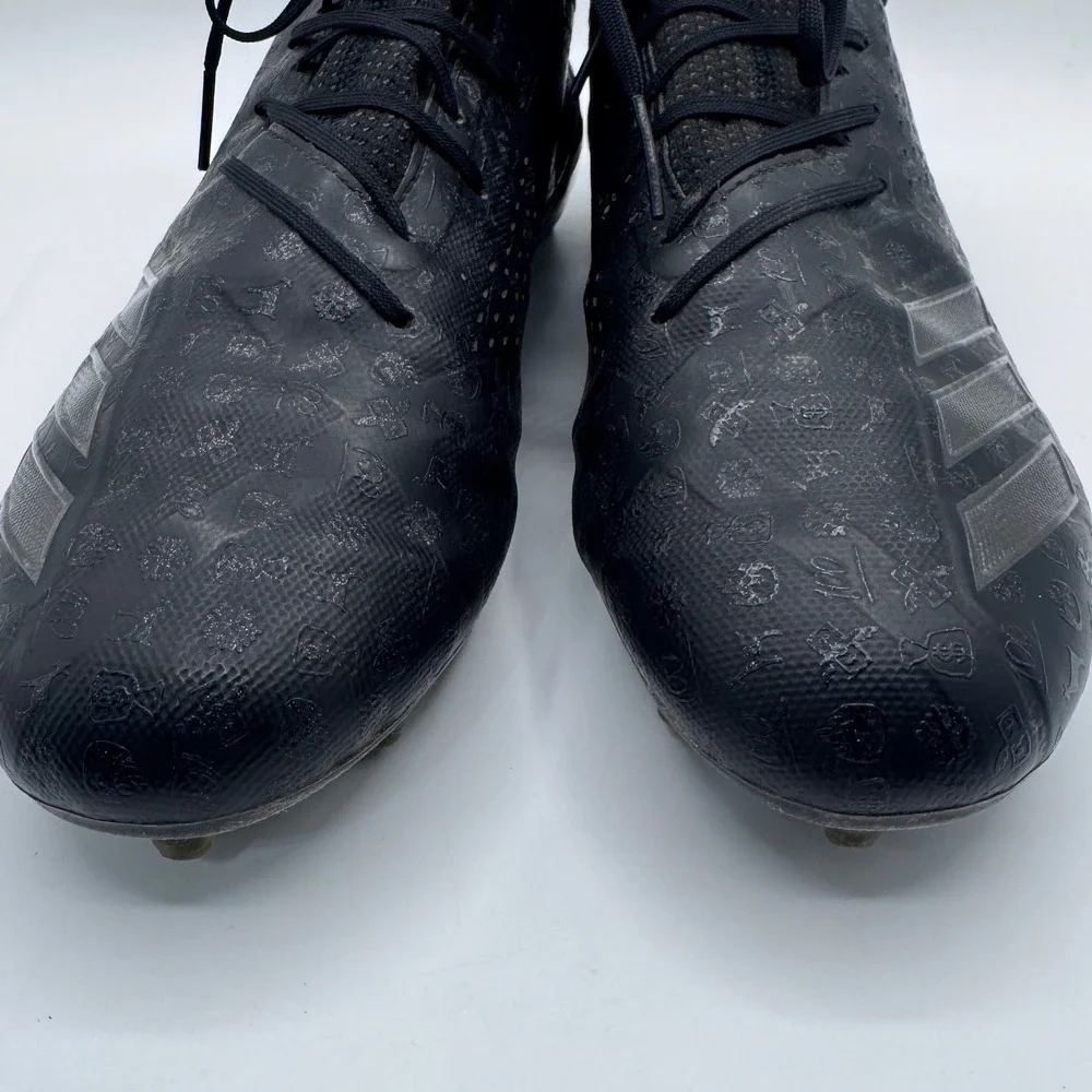 Adidas Adizero Snoop Dogg Football Money‎ Cleats Size 12 Black CG6397 Rare